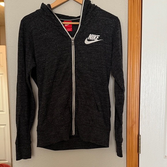 Nike Charcoal Full-Zip Hoodie - Picture 1 of 5